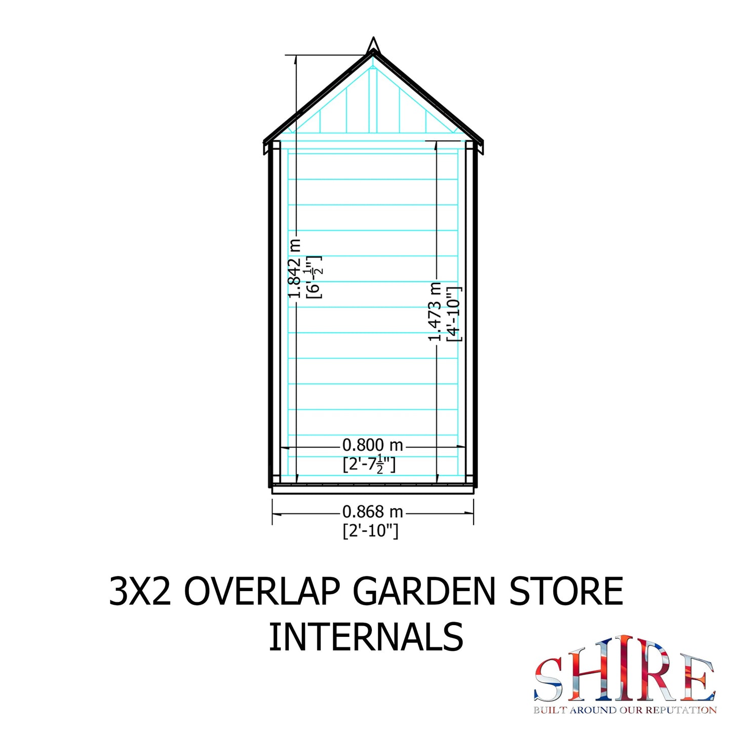 Shire Tool Store Overlap 3x2