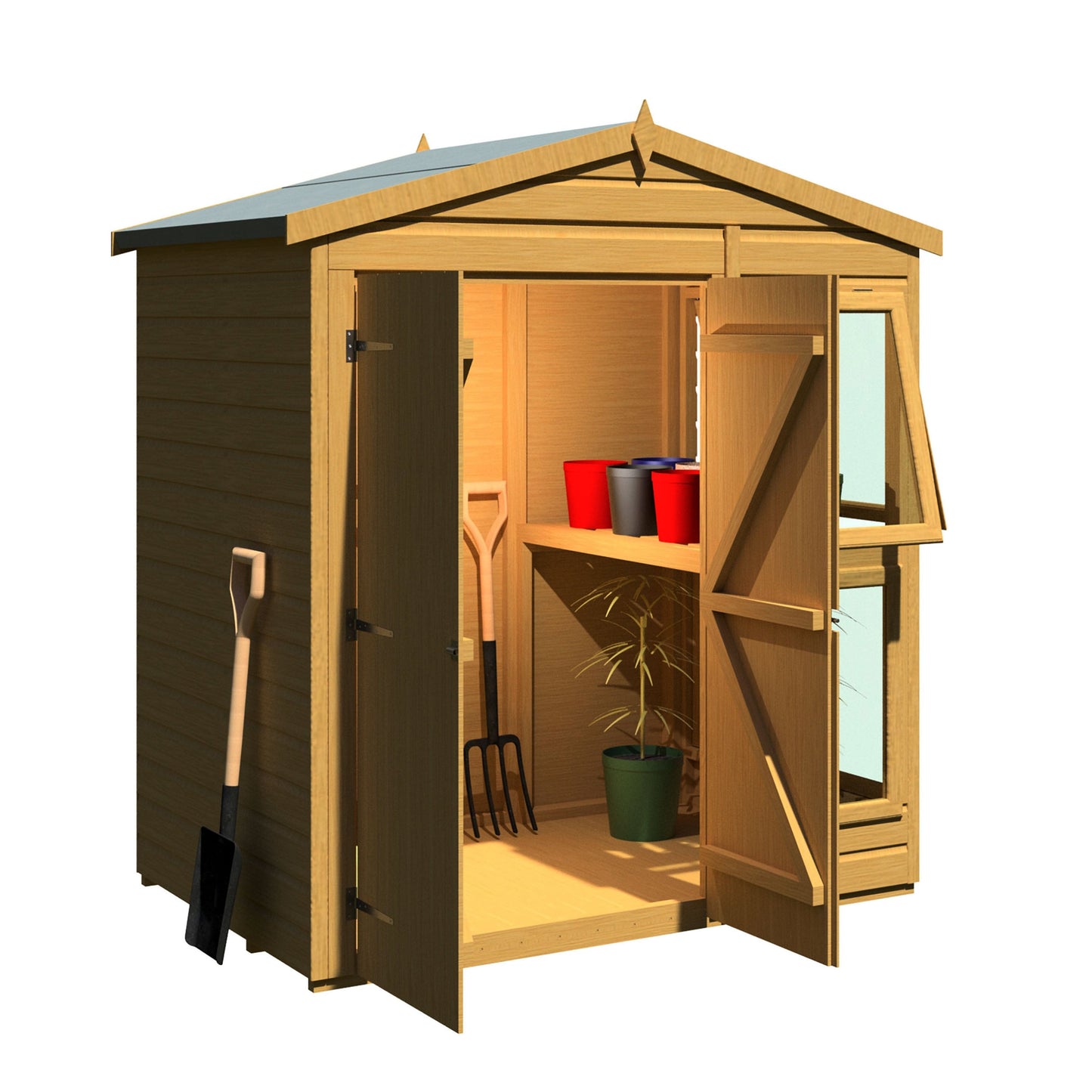 Shire Sun Hut 6x4 Potting Shed