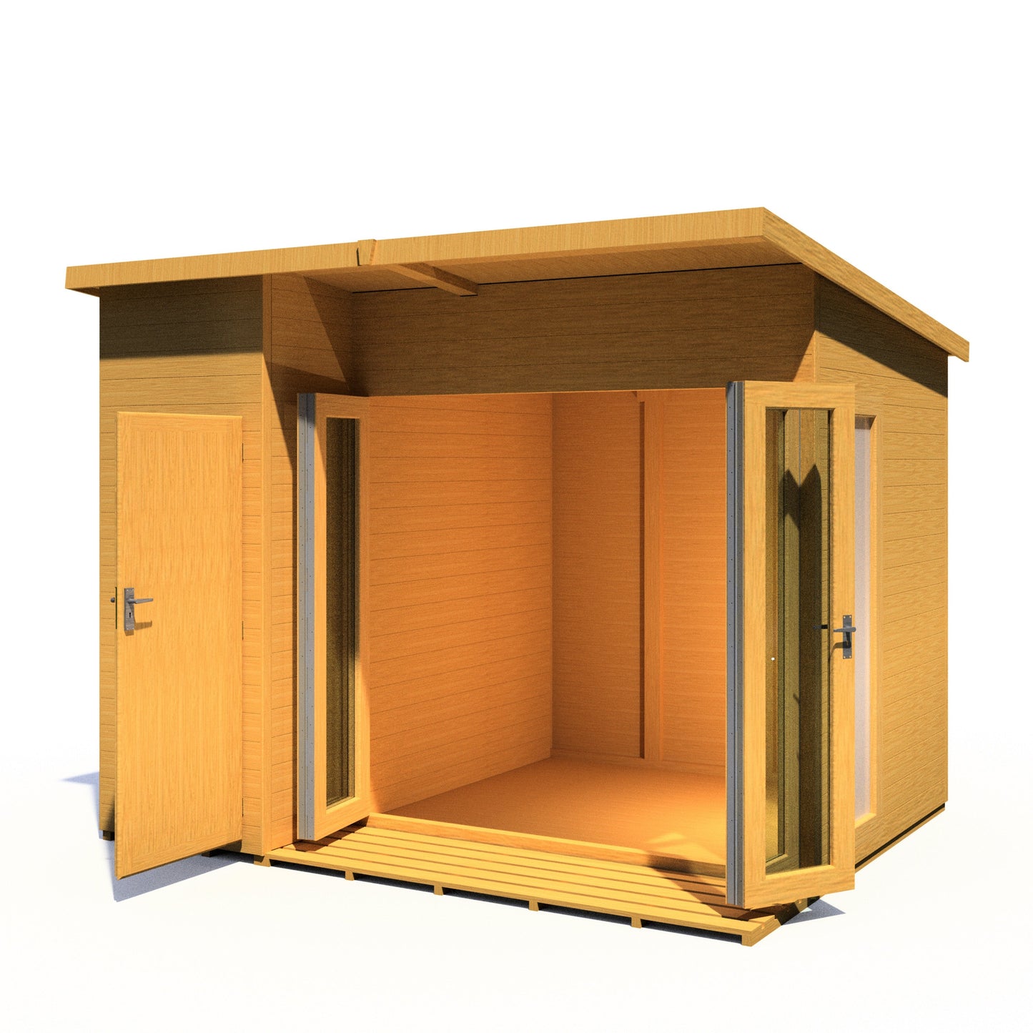 Shire Aster 10x8 Summerhouse Left Hand Store Version