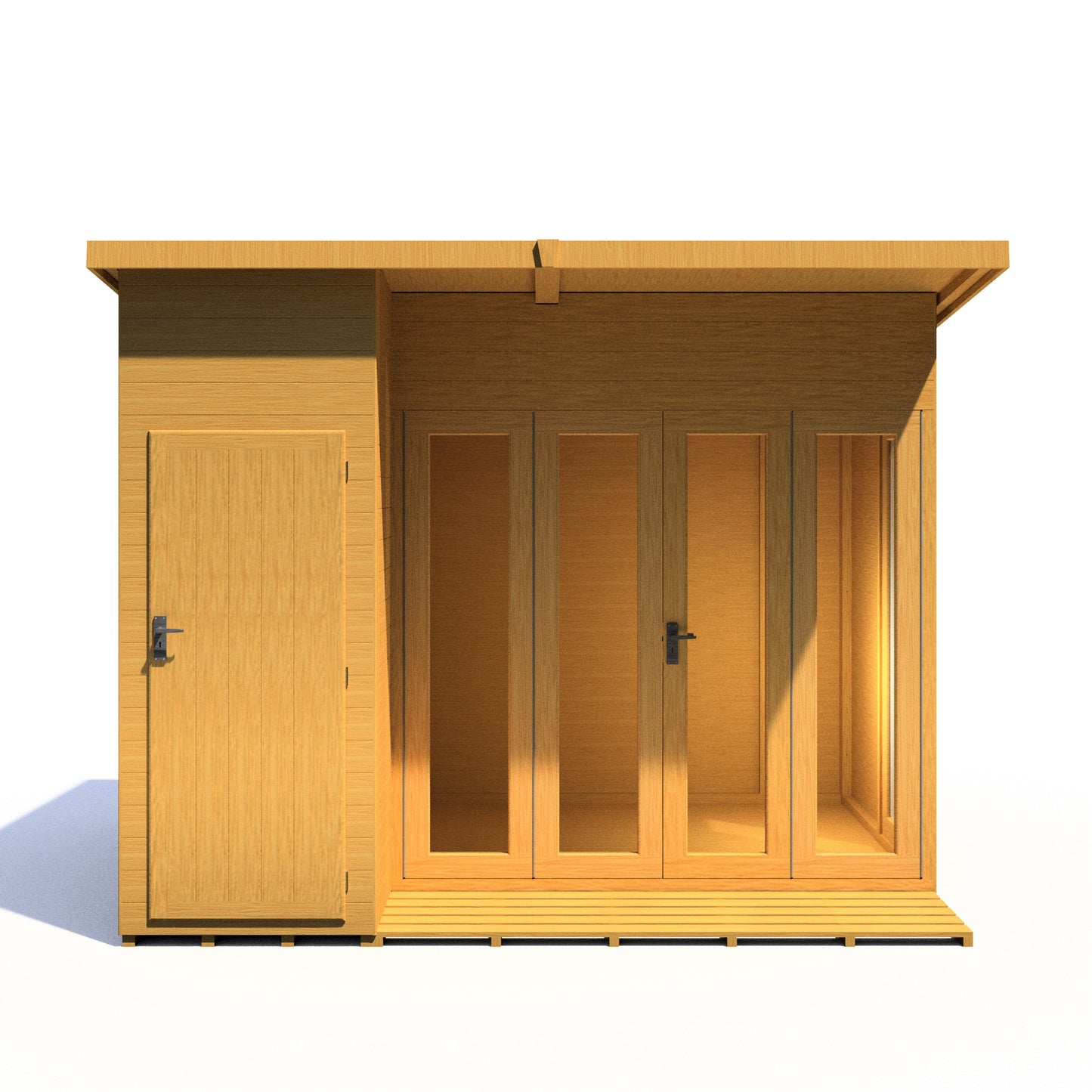 Shire Aster 10x8 Summerhouse Left Hand Store Version
