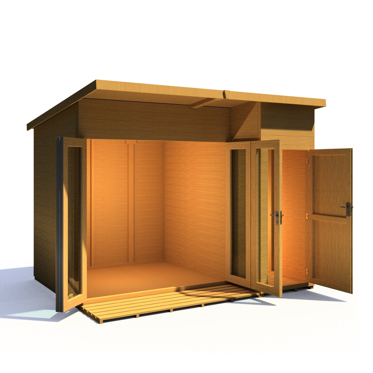 Shire Aster 10x8 Summerhouse Right Hand Store Version
