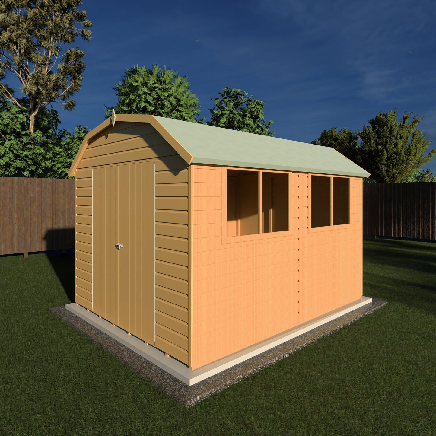 Shire Barn 10x8 Shed Workshop