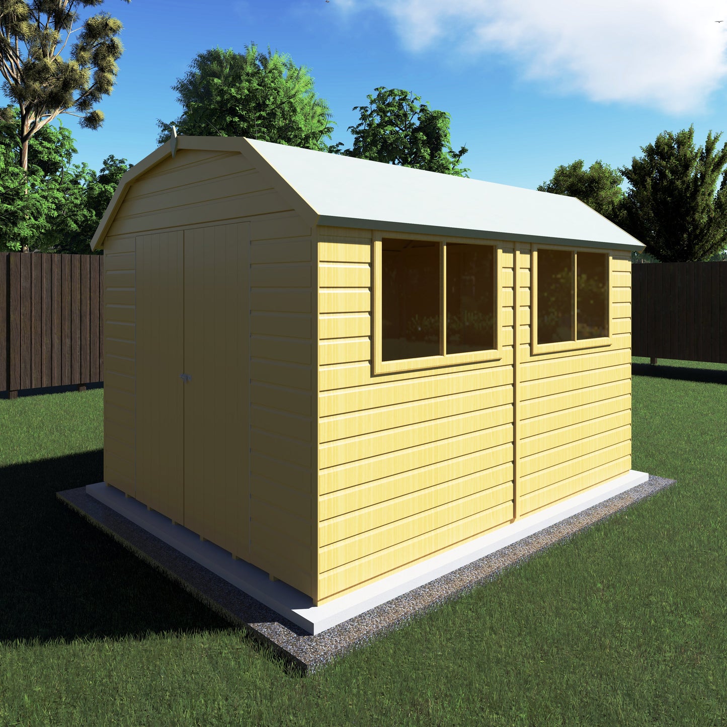 Shire Barn 10x8 Shed Workshop