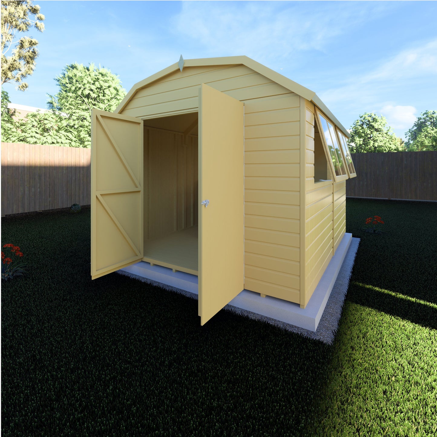 Shire Barn 10x8 Shed Workshop