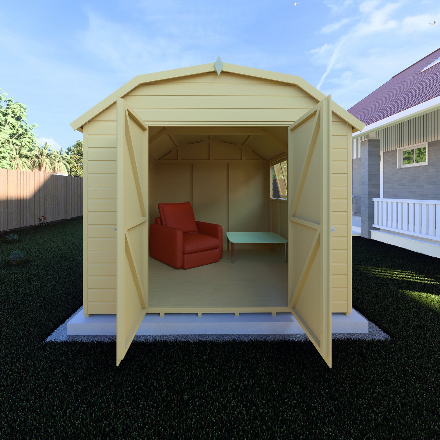 Shire Barn 10x8 Shed Workshop