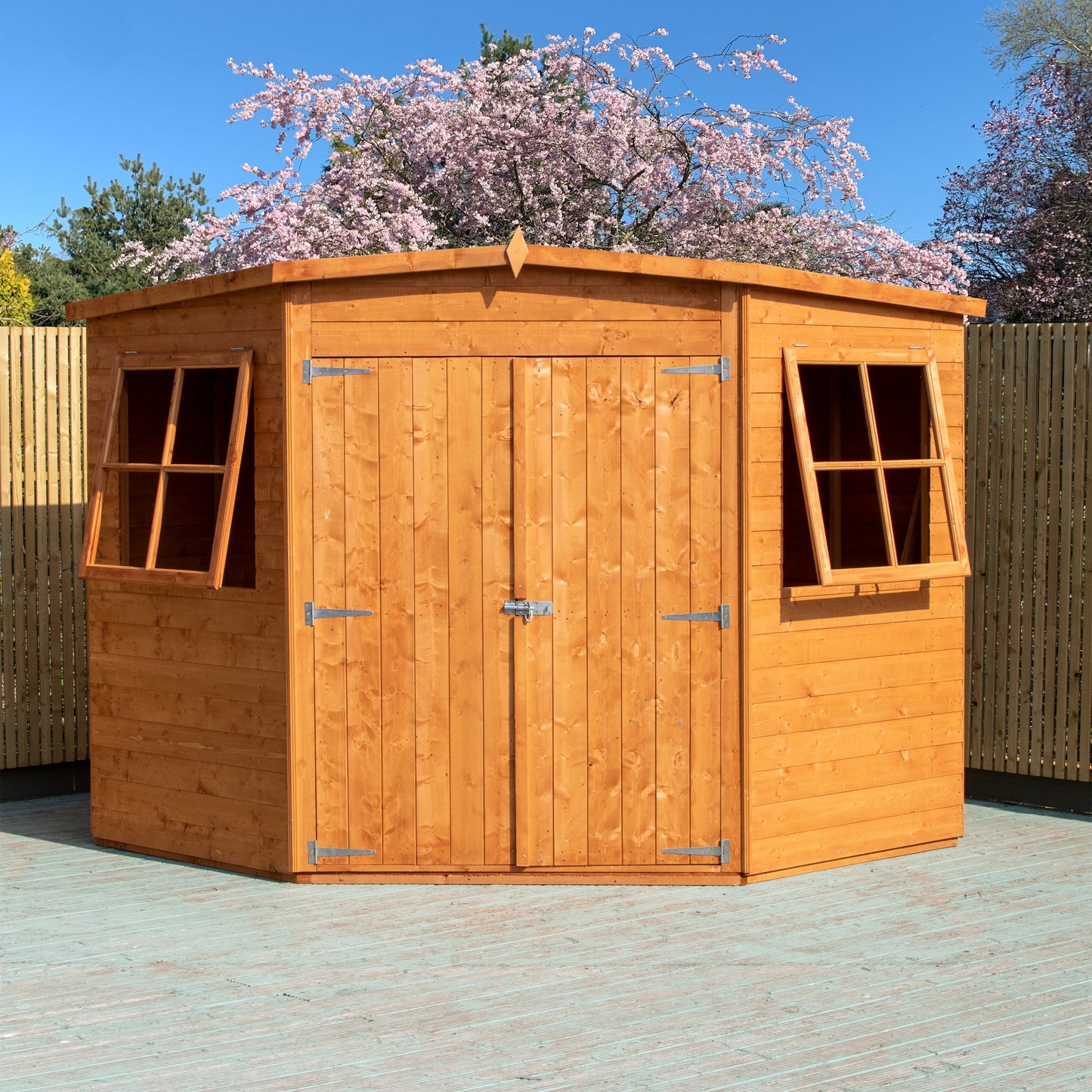 Shire Corner Shed 8x8