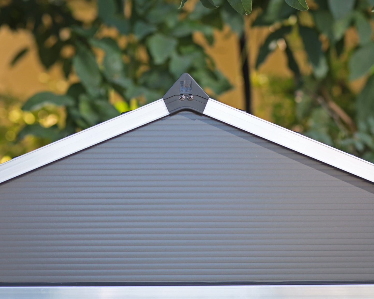 Rubicon 6ft. x 5ft. Garden Shed With Floor - Dark Grey Polycarbonate Panels