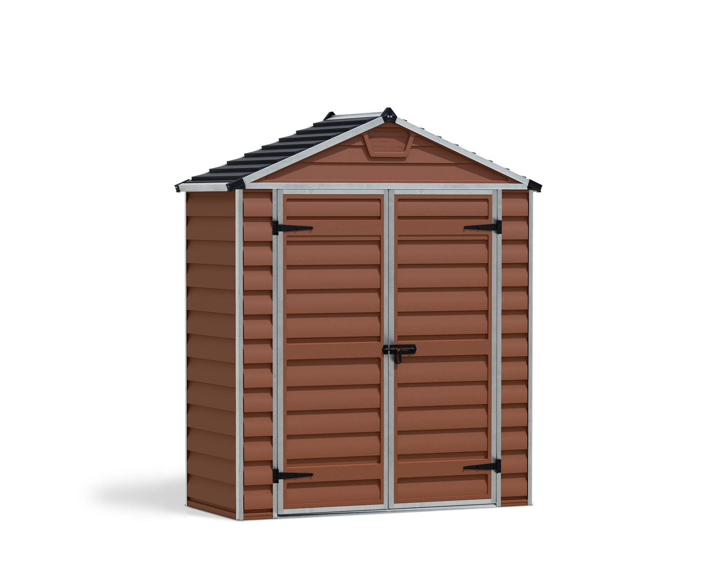 Skylight 6ft. x 3ft. Garden Shed - Amber Polycarbonate Panels