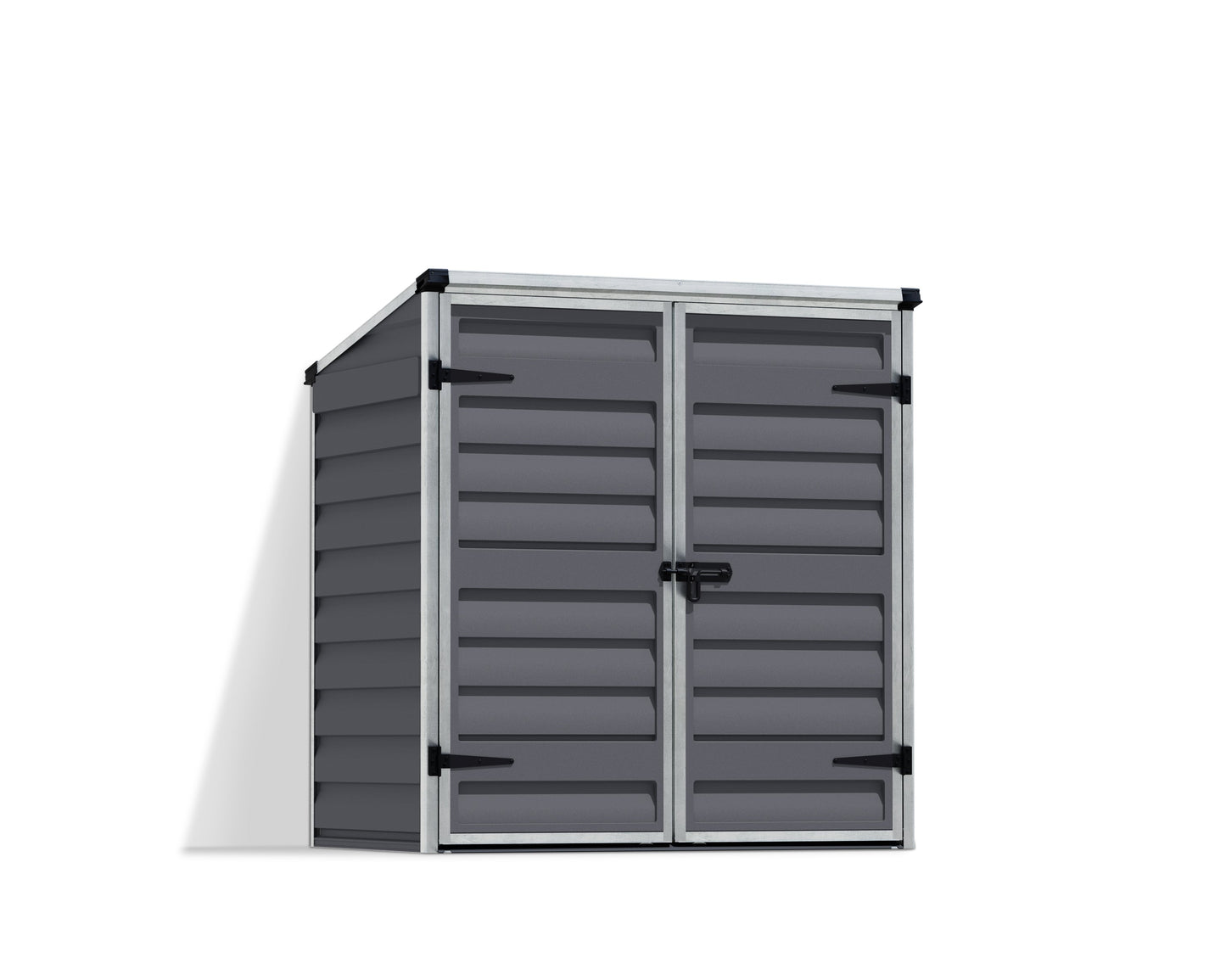 Voyager 3ft. x 5ft. Garden Shed - Grey Polycarbonate Panels