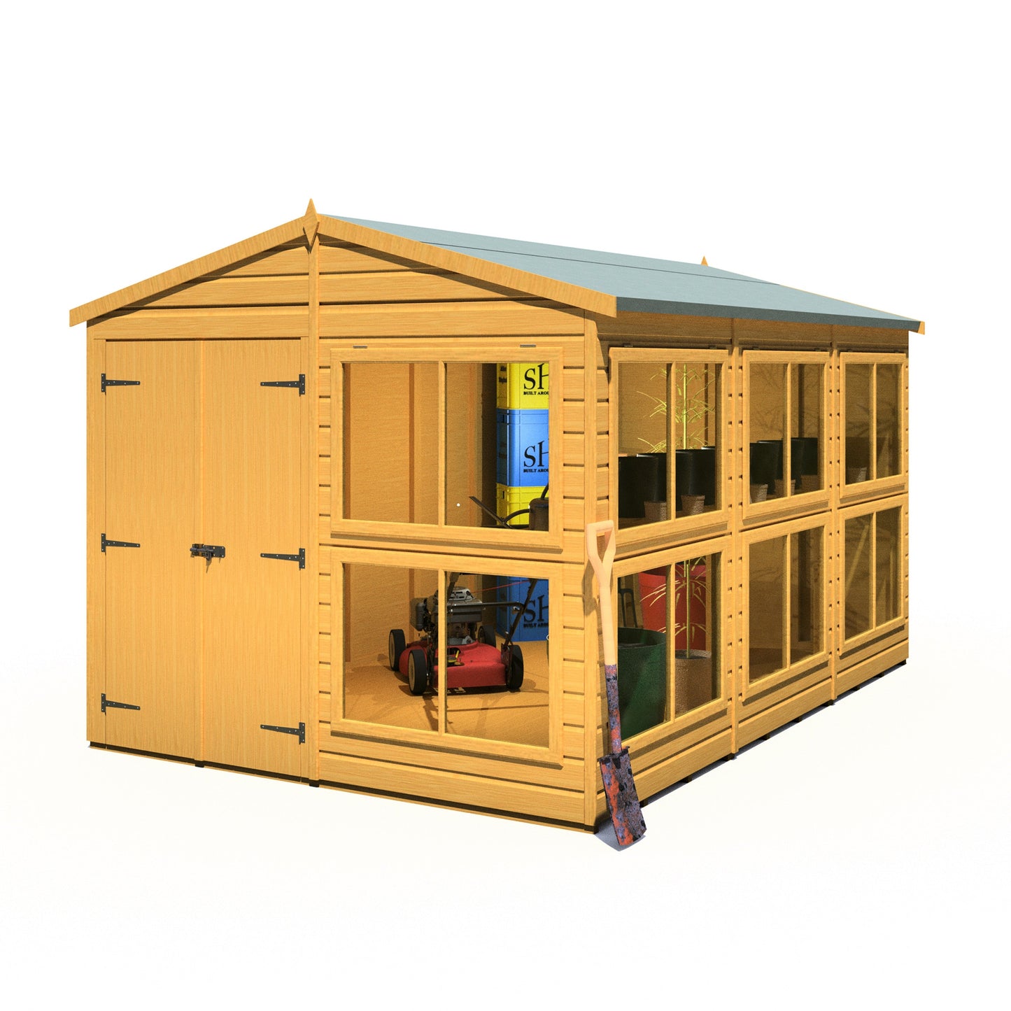 Shire Sun Hut 8x12 Potting Shed