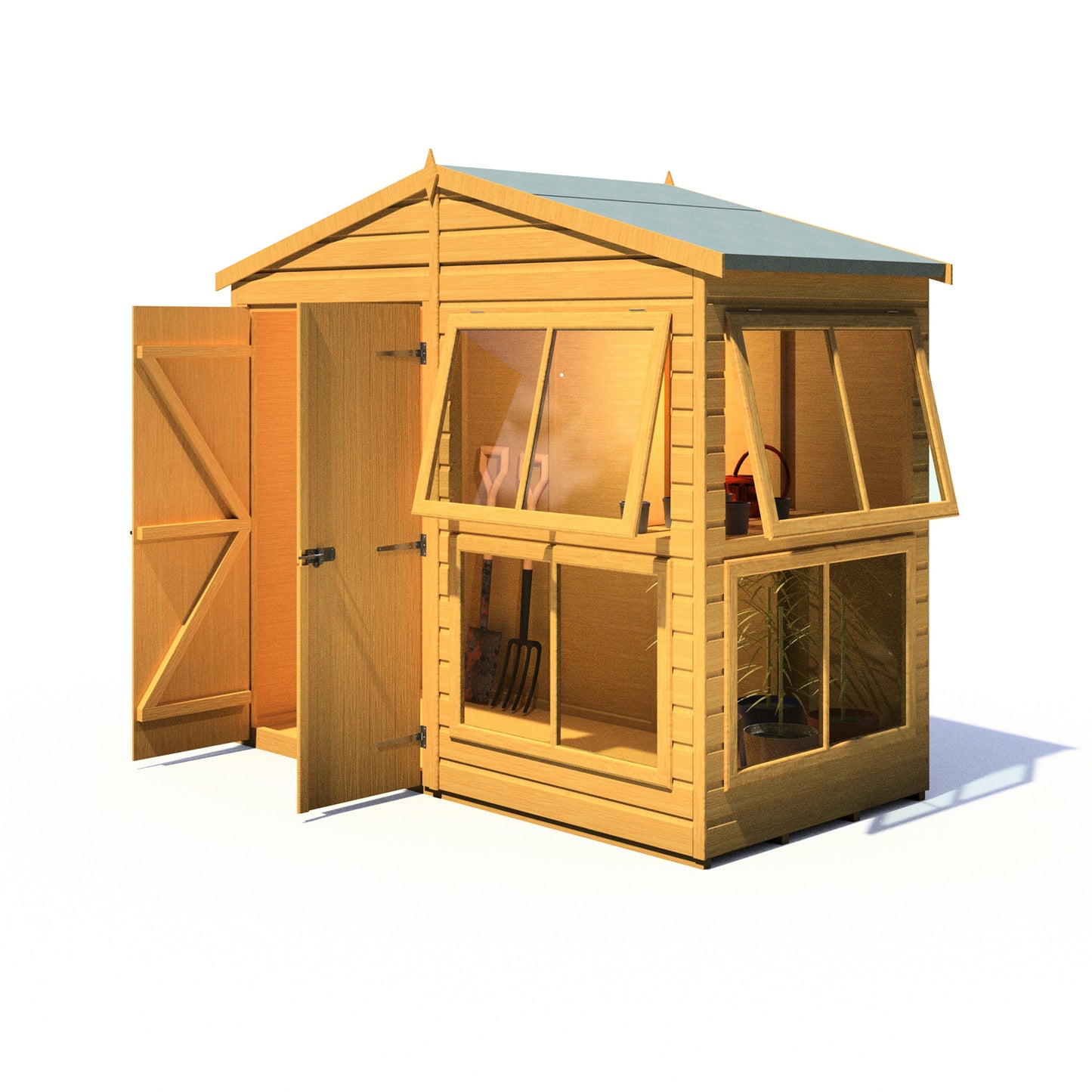 Shire Sun Hut 8x4 Potting Shed