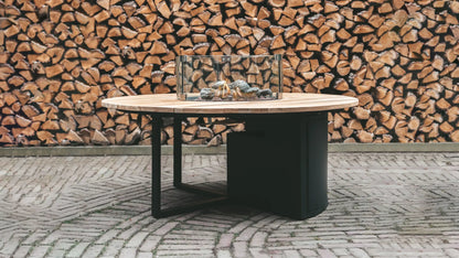 Cosi Fires Cosiloft 120 round black / teak