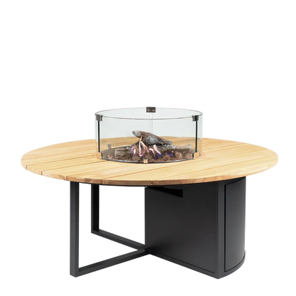Cosi Fires Cosiloft 120 round black / teak