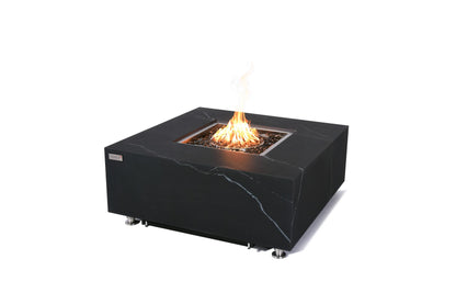 Elementi Fire Sofia Marble Porcelain Gas Fire Pit Table