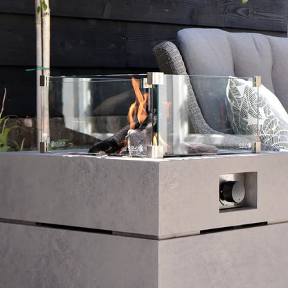 Cosi Fires Cosi square glass set M