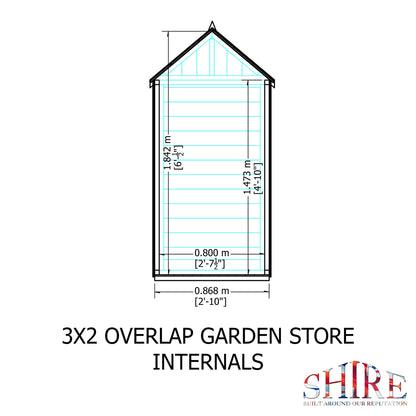 Shire Tool Store Overlap 3x2