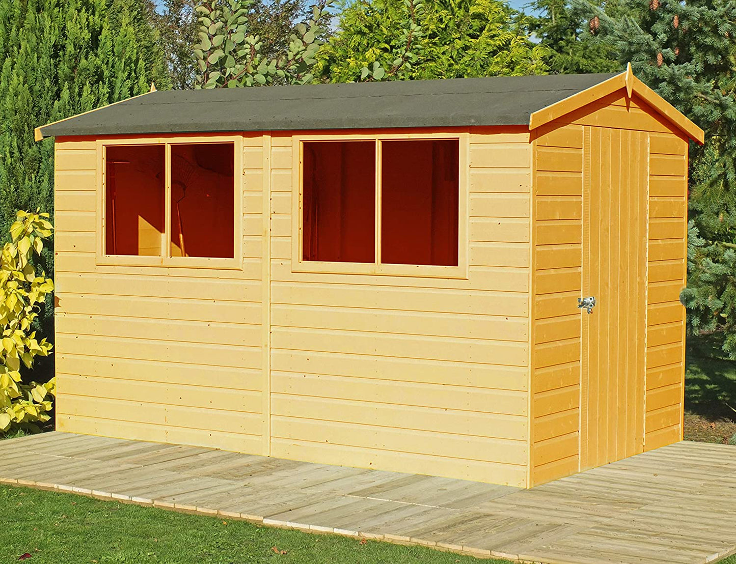Shire Lewis 10x8 Single Door Shed