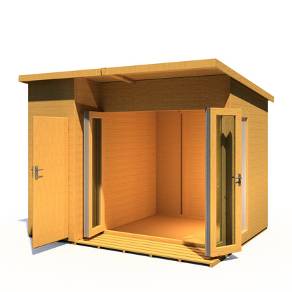 Shire Aster 10x8 Summerhouse Left Hand Store Version