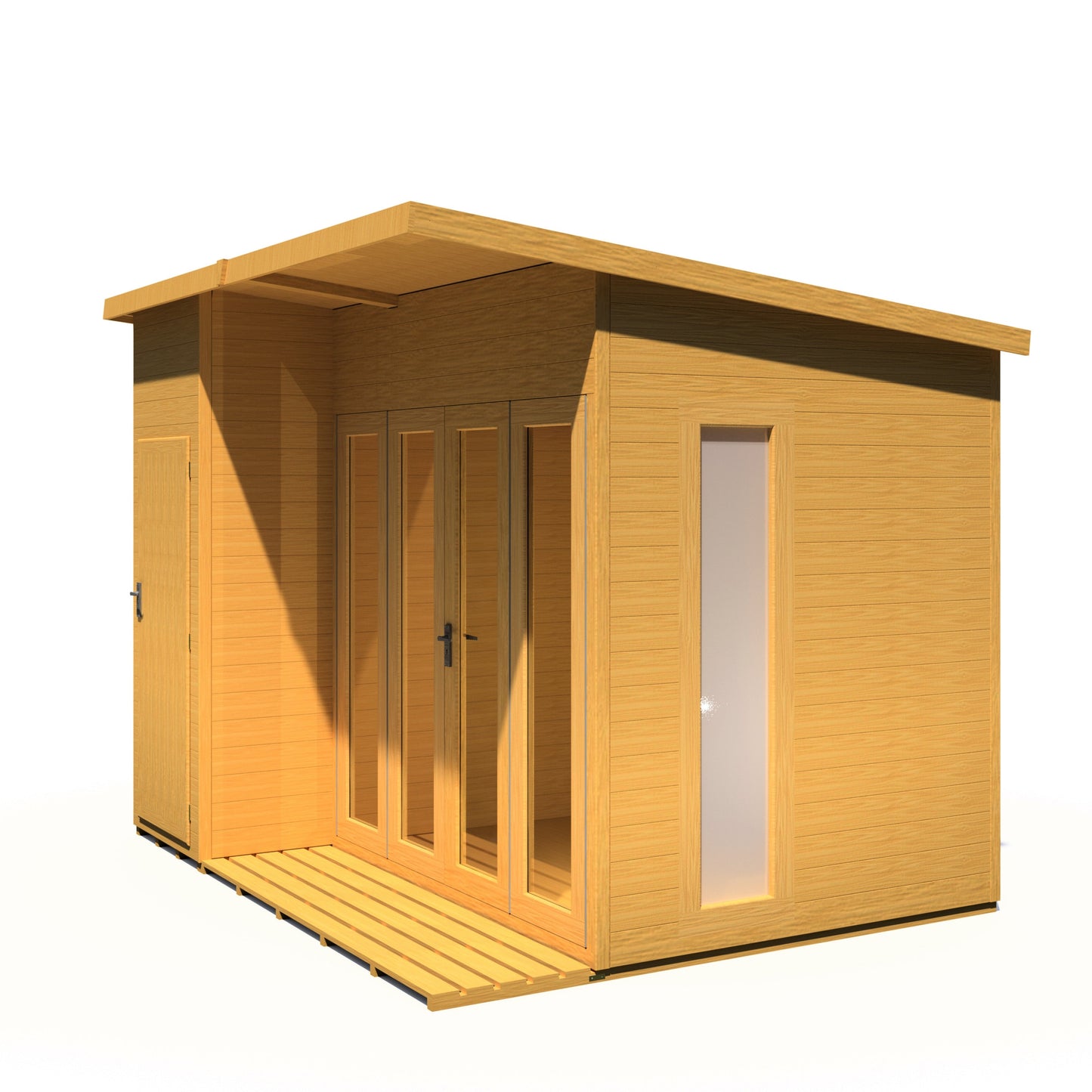 Shire Aster 10x8 Summerhouse Left Hand Store Version