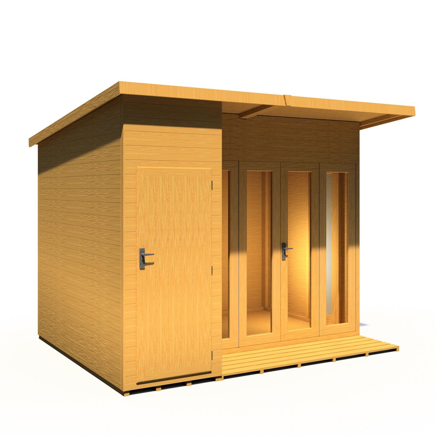 Shire Aster 10x8 Summerhouse Left Hand Store Version