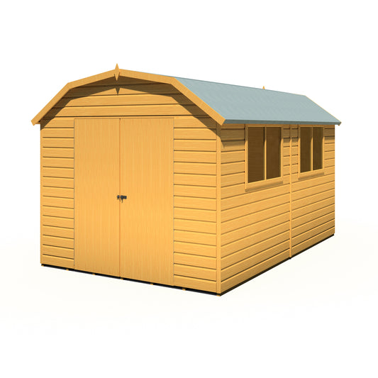 Shire Barn 12x8 Shed Workshop