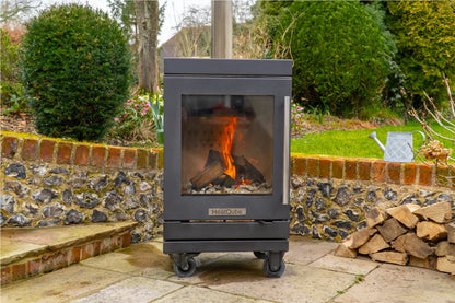 BBQube HeatQube Heater Only: 4-Wheel Base