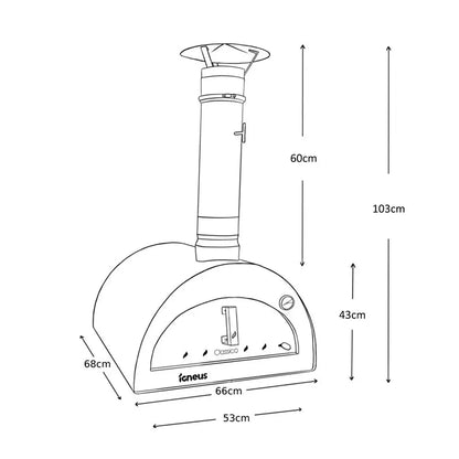 Igneus Classico Wood Fired Pizza Oven