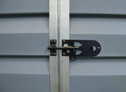 Voyager 3ft. x 5ft. Garden Shed - Grey Polycarbonate Panels