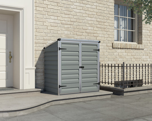 Voyager 3ft. x 5ft. Garden Shed - Grey Polycarbonate Panels