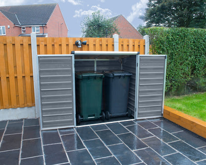Voyager 3ft. x 5ft. Garden Shed - Grey Polycarbonate Panels