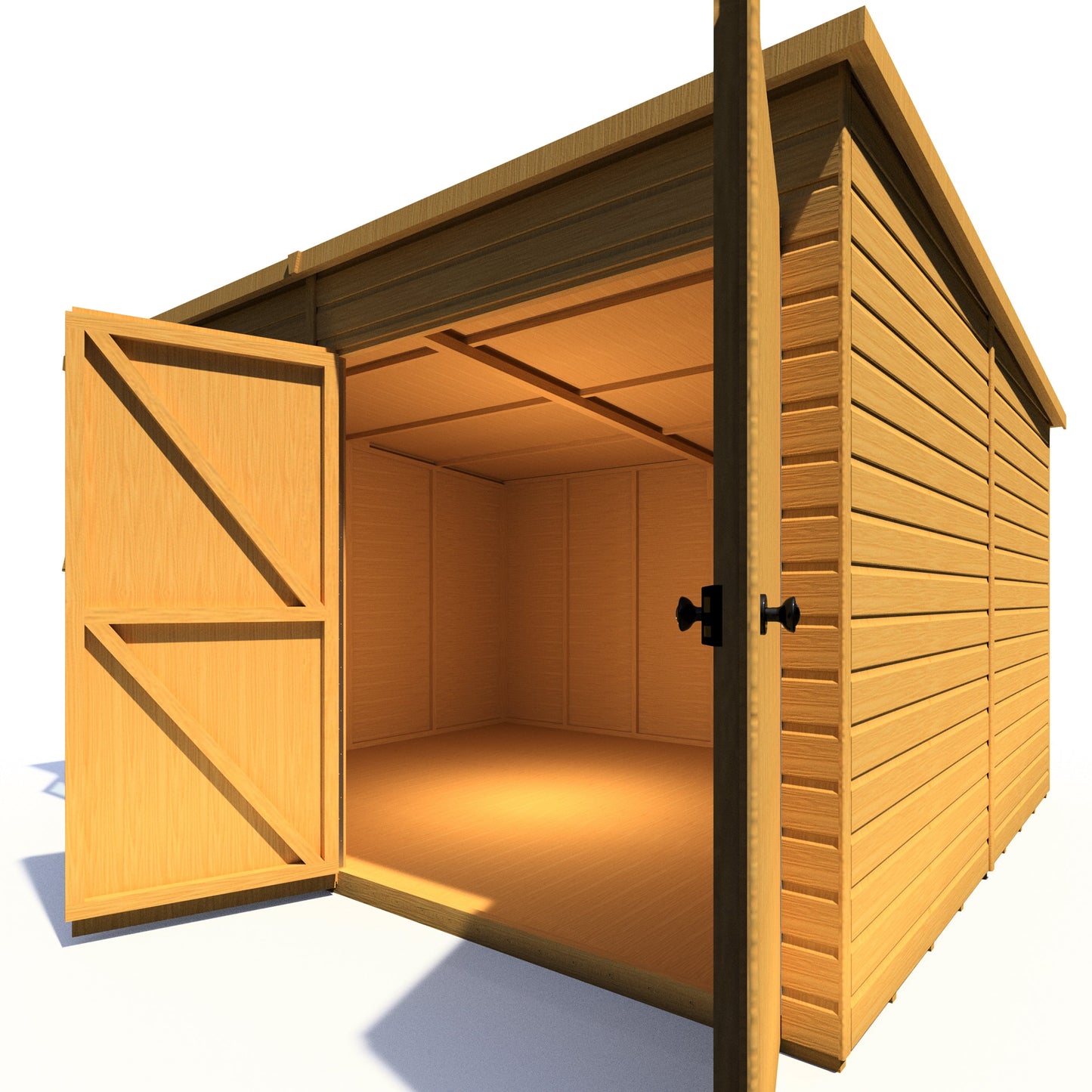Shire Ranger 12 x 10 Pent Shiplap Shed