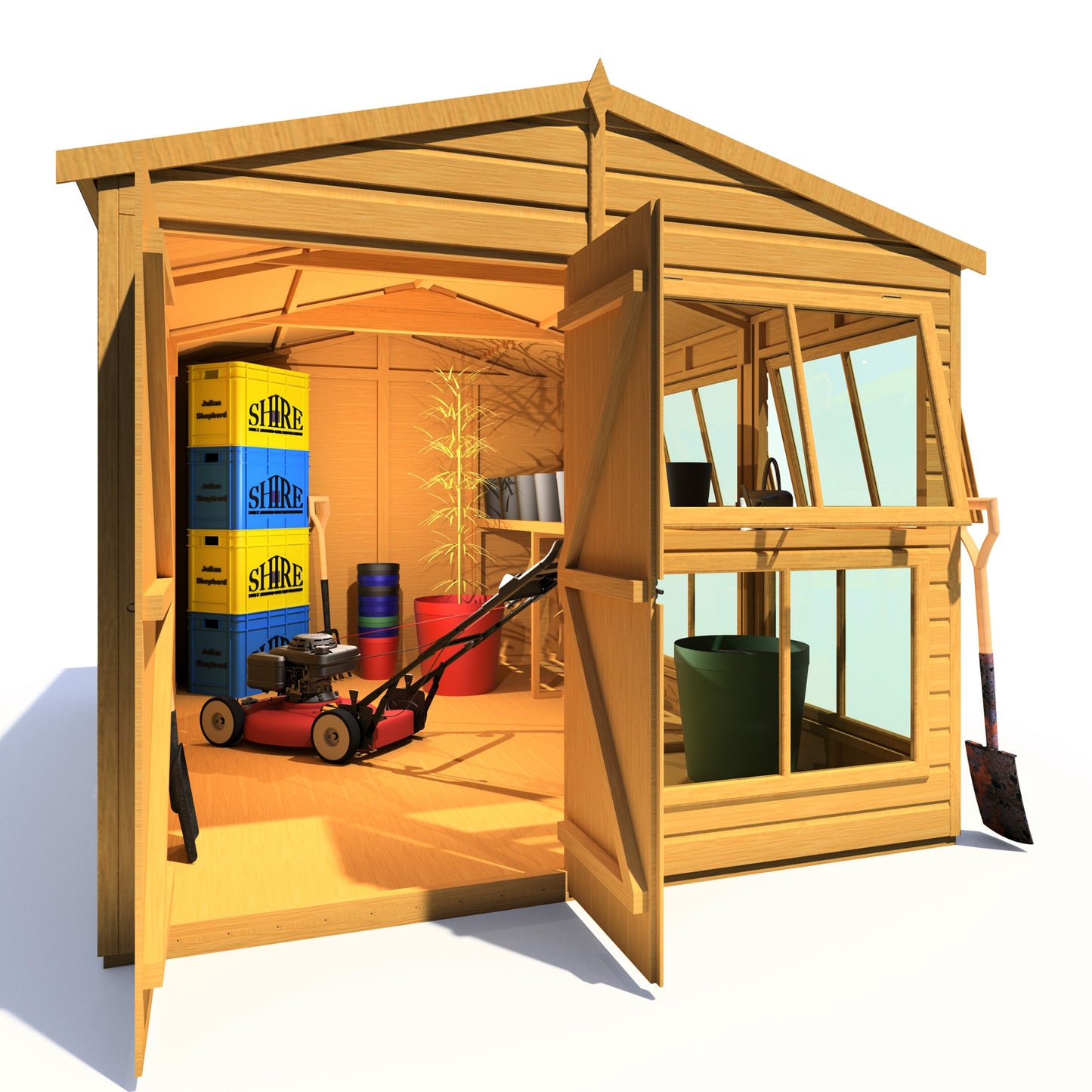 Shire Sun Hut 8x12 Potting Shed